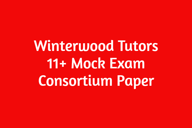11+ Consortium Pre-Test Mock Exam